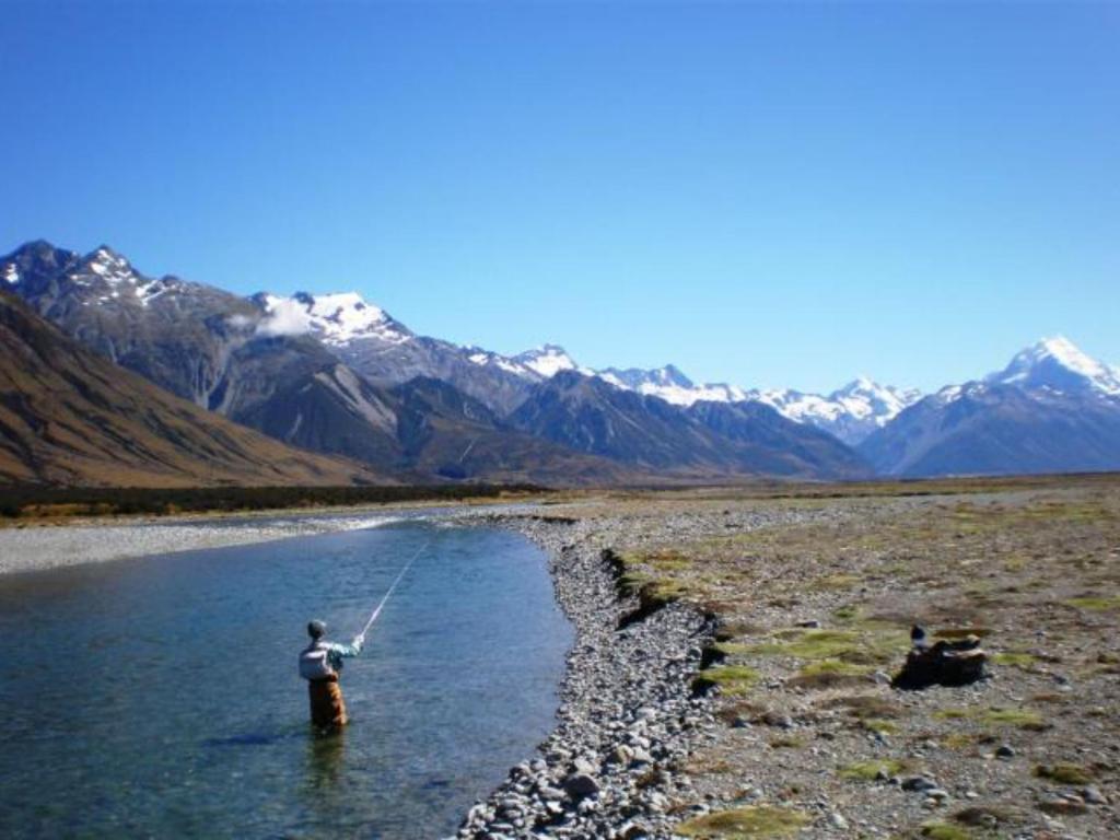 Fishing near Geraldine