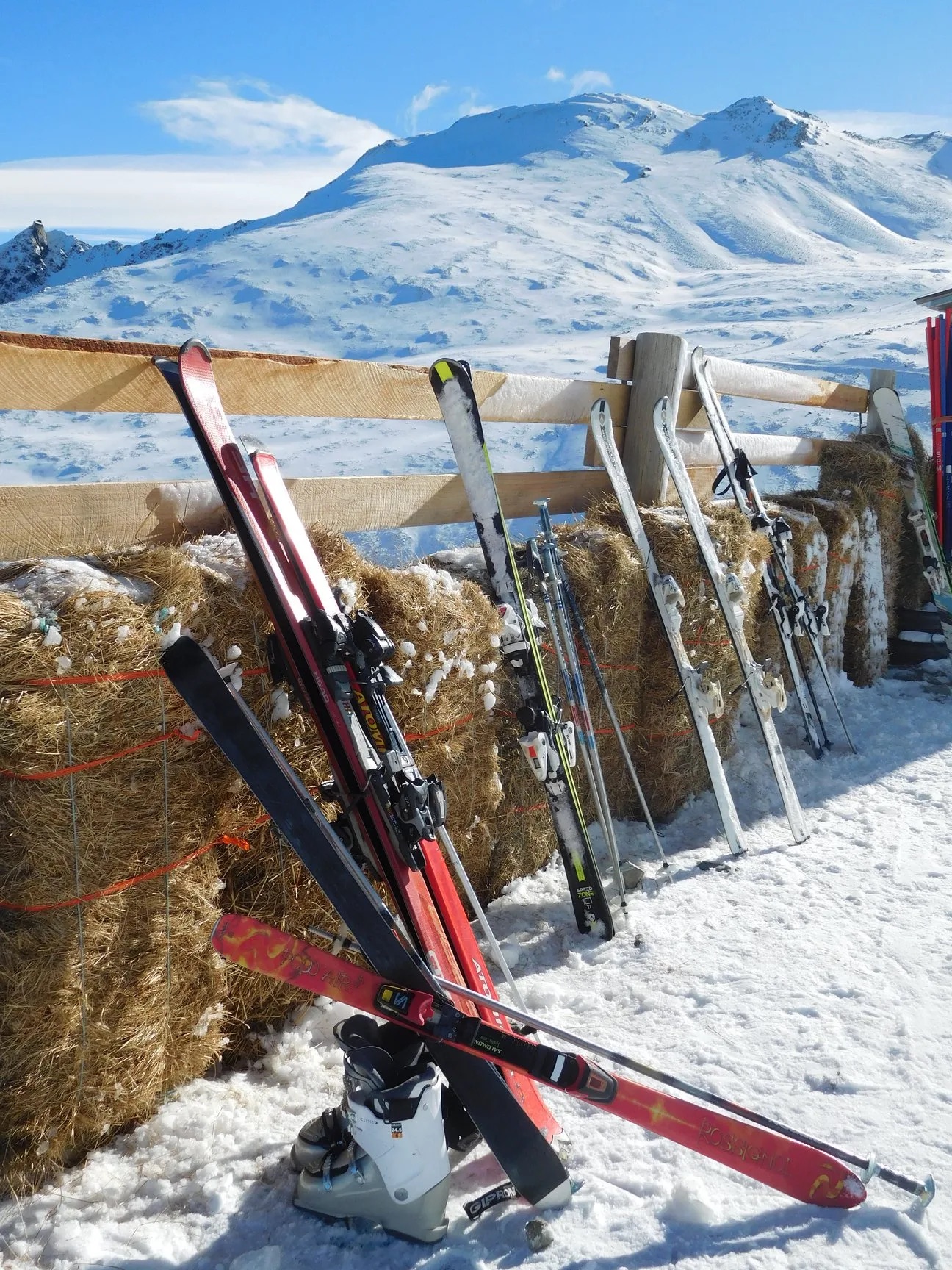 Skiing near Geraldine